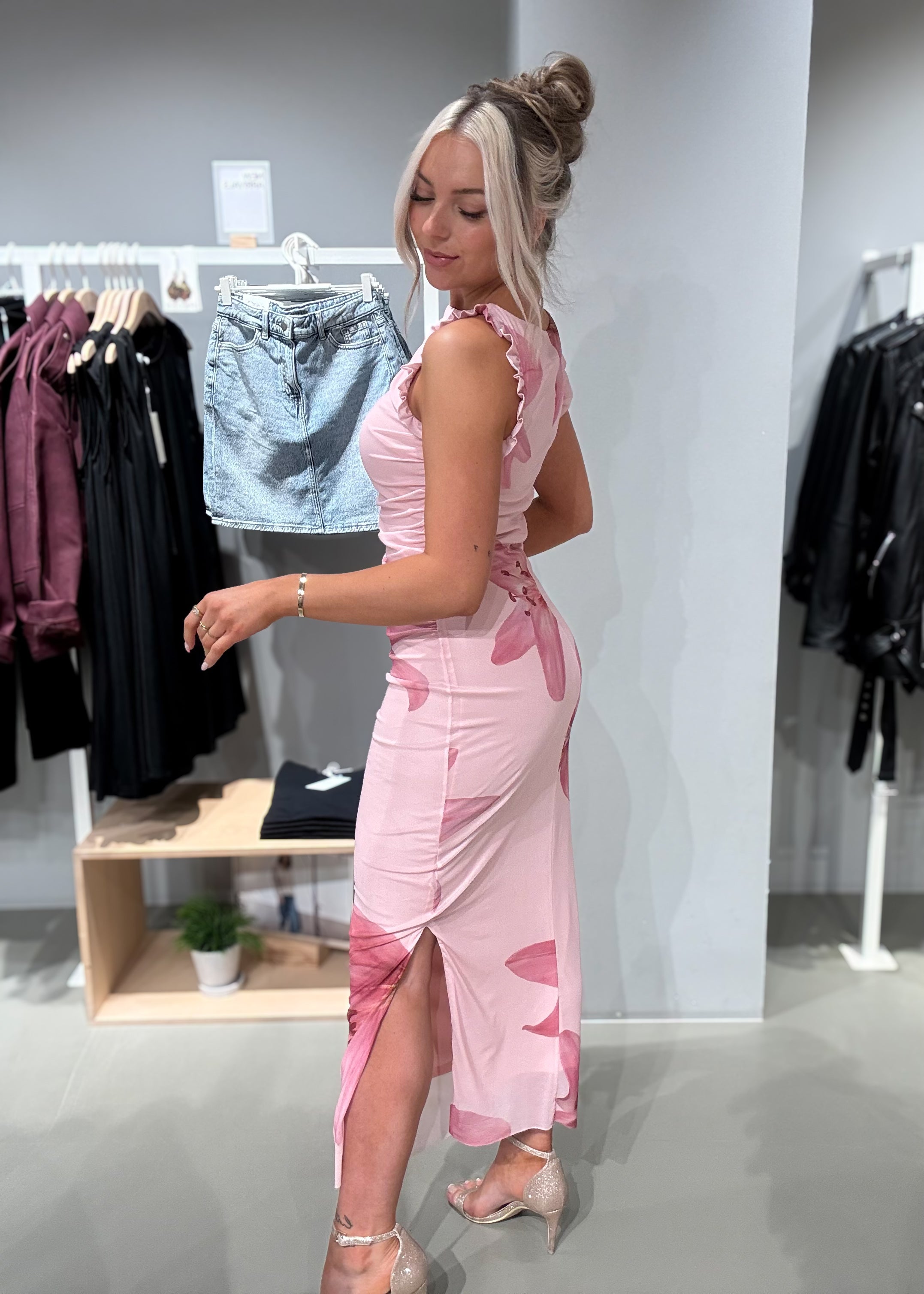 VIRIKKE Long Dress - Bonbon