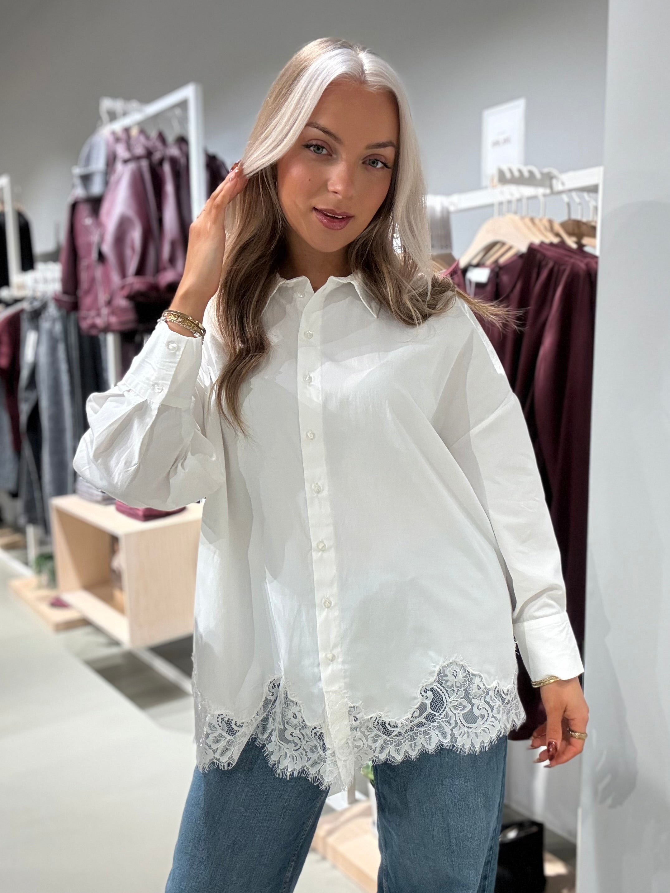 VIASHLEY Shirt - Snow White
