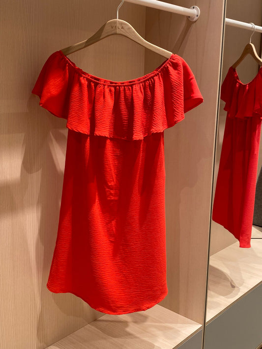 VIRASHA Dress - Poppy Red