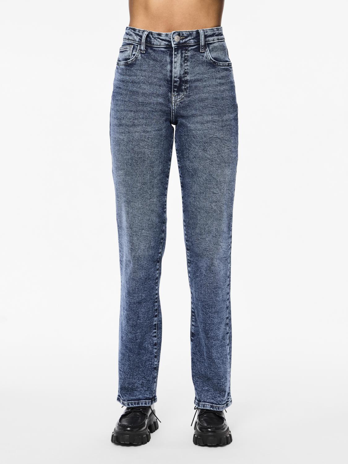 PCKELLY Jeans - Medium Blue Denim