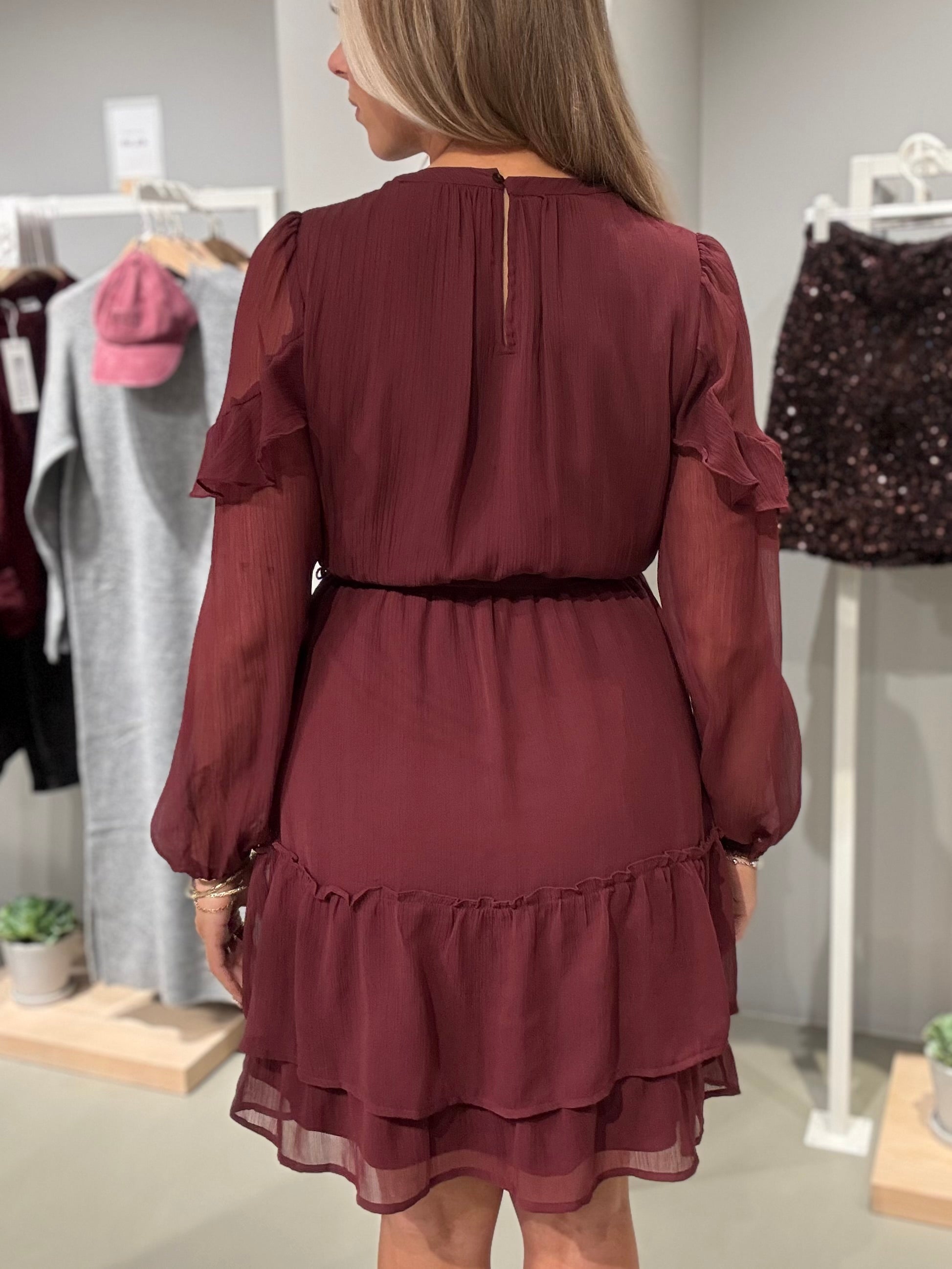 VIELLY Short Dress - Port Royale