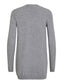 VIRIL Cardigan - Medium Grey Melange