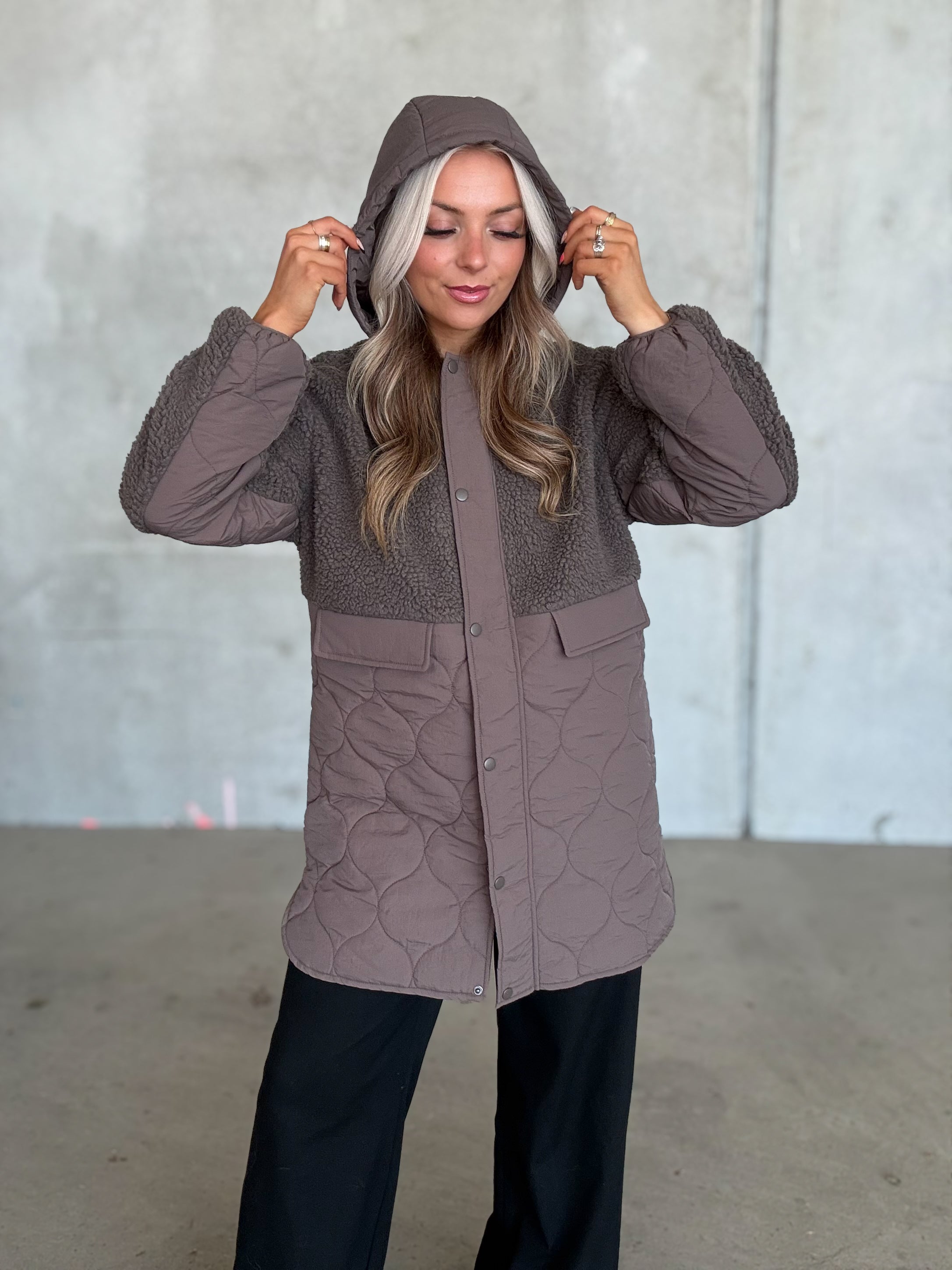 VITONE Coat - Falcon