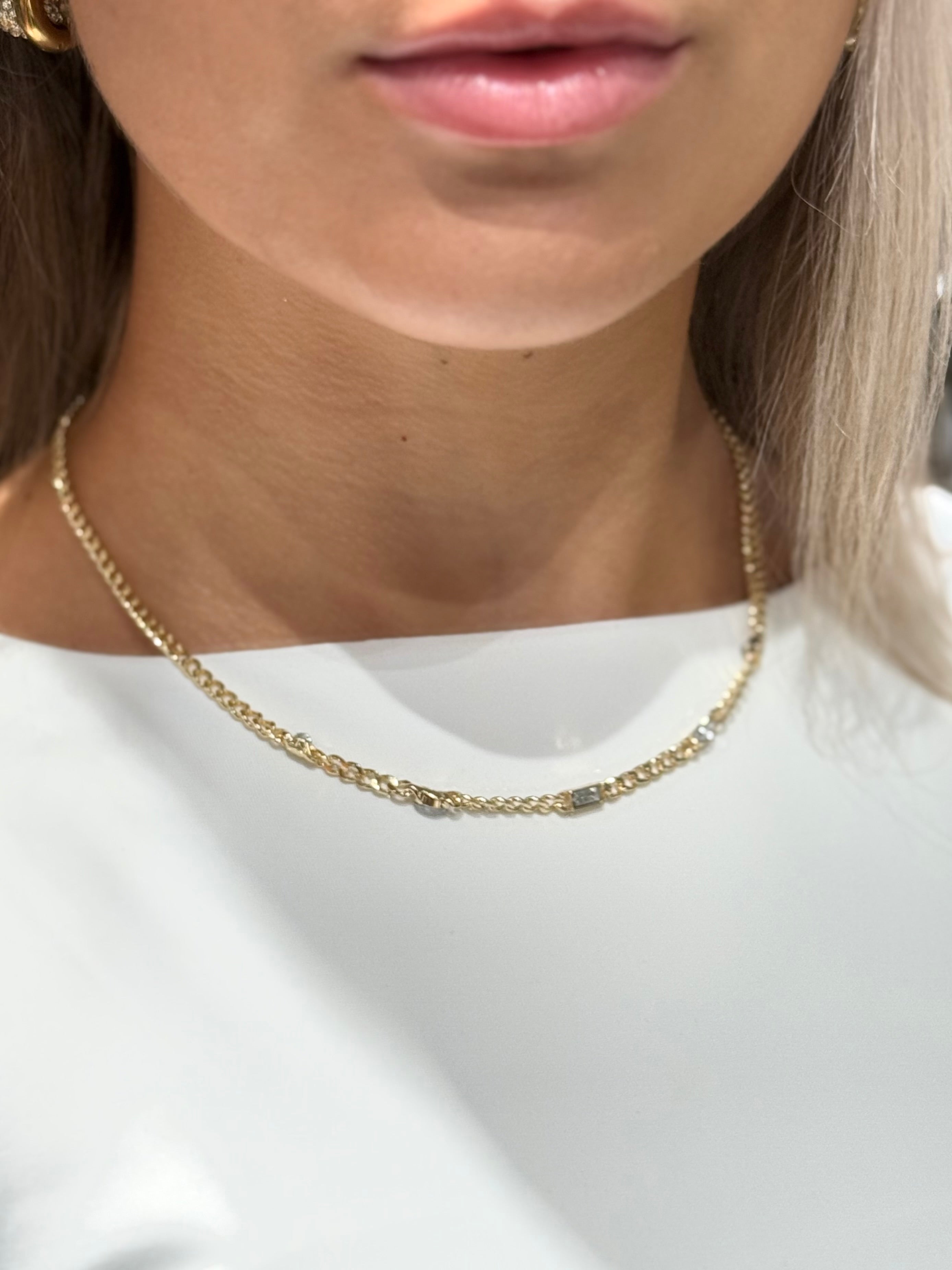 PCSONJA Necklace - Gold Colour