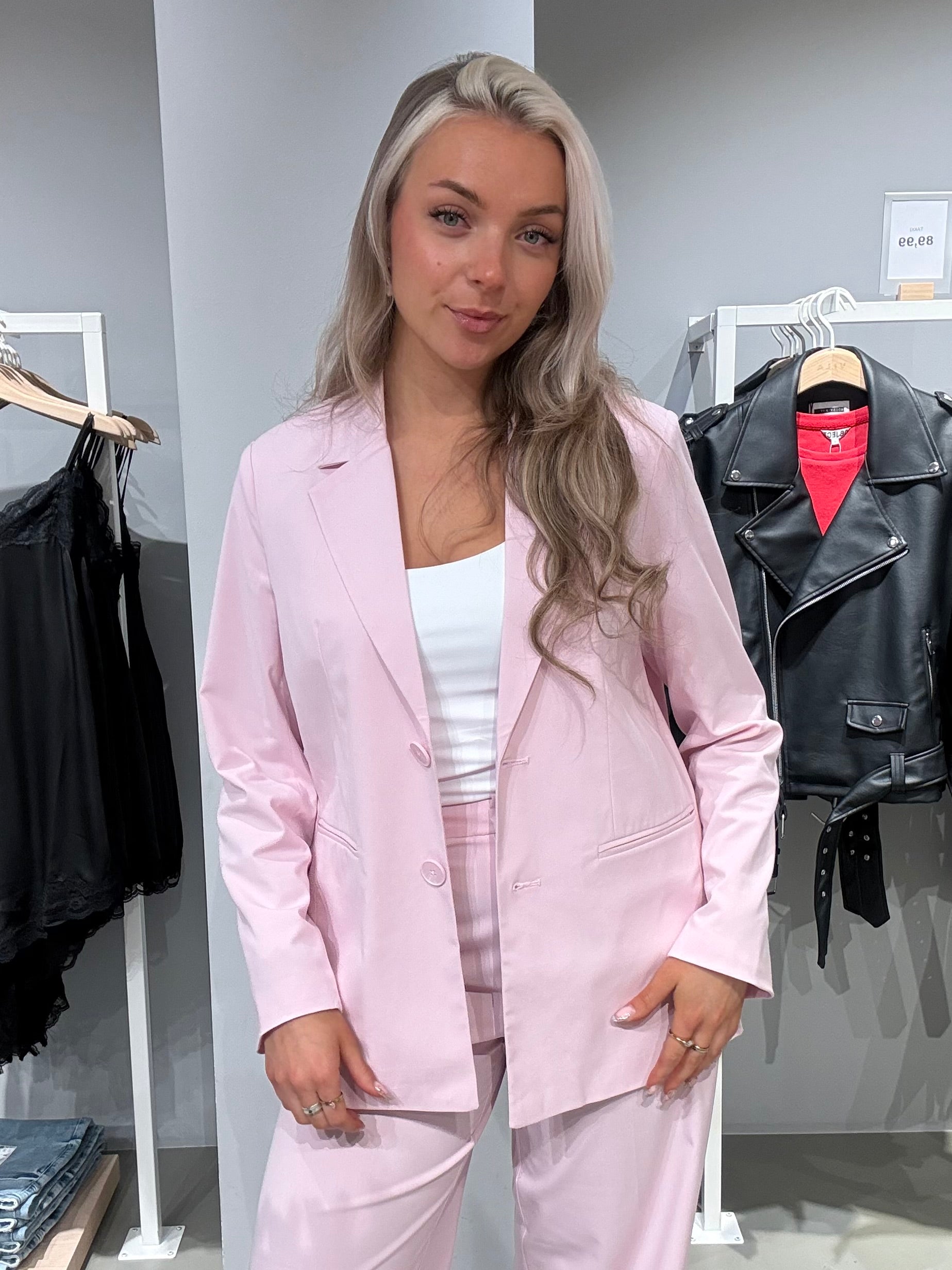 PCROSA Blazer - Roseate Spoonbill