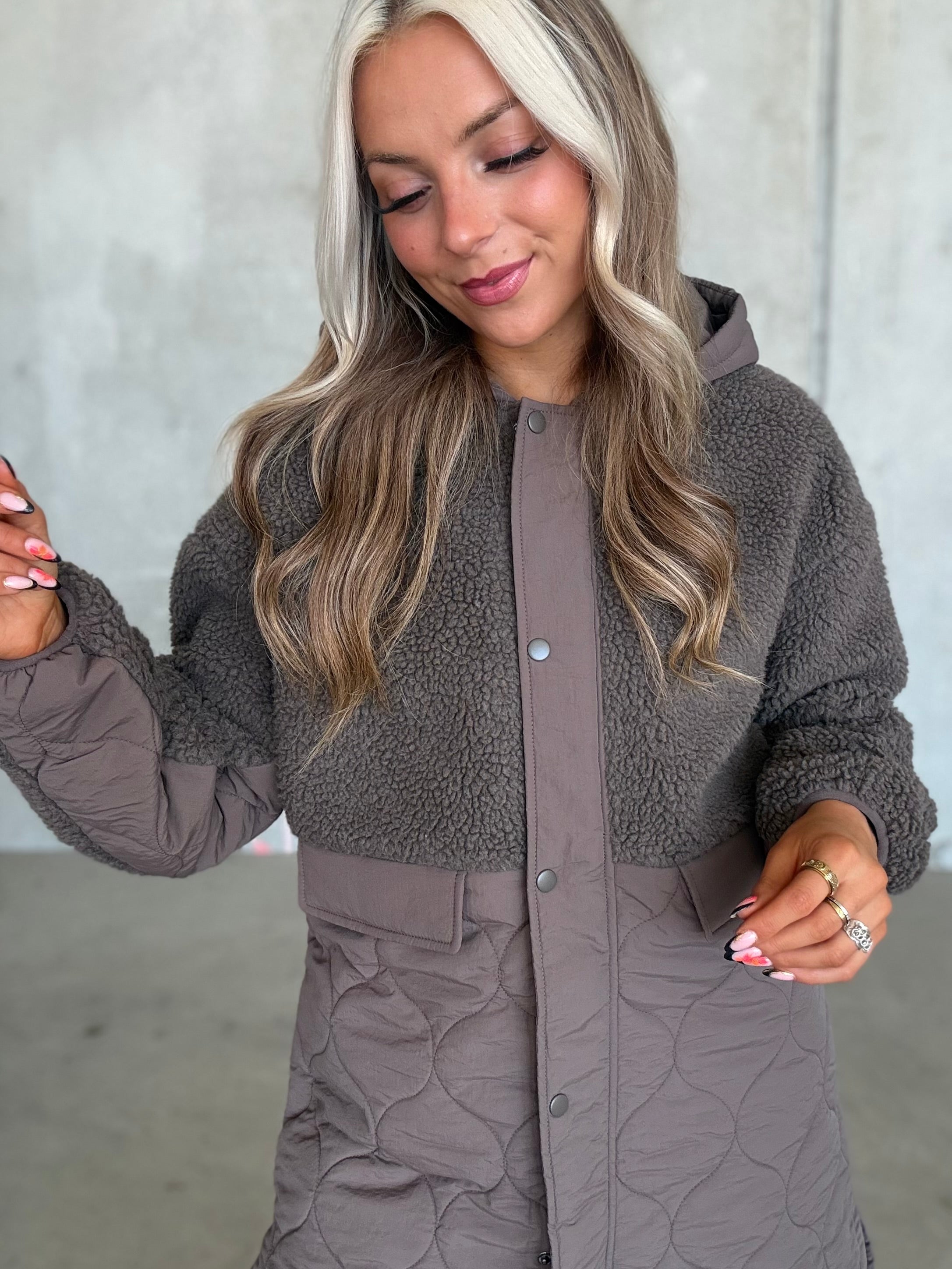 VITONE Coat - Falcon