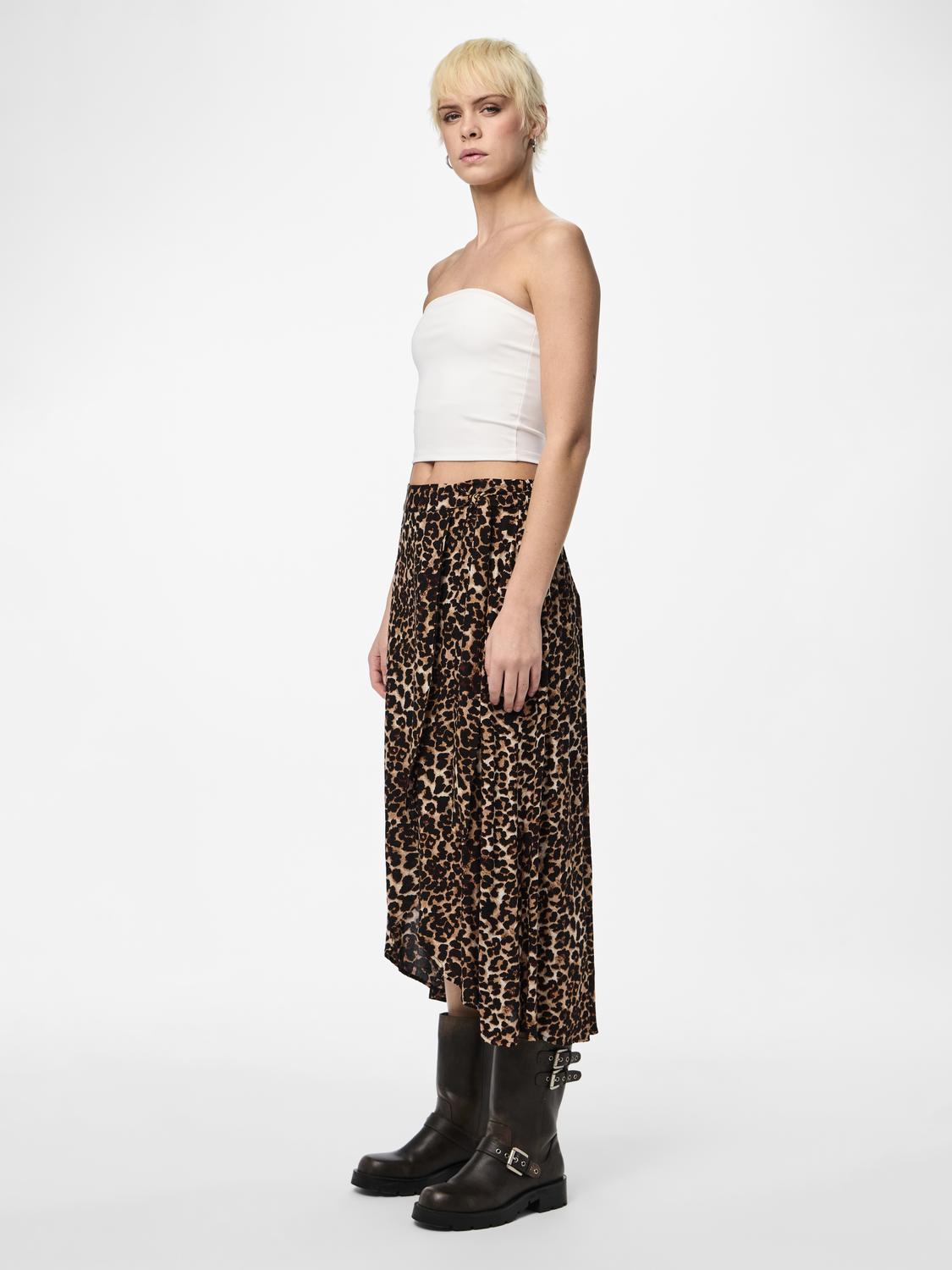 PCTALA Midi Skirt - Tanzine