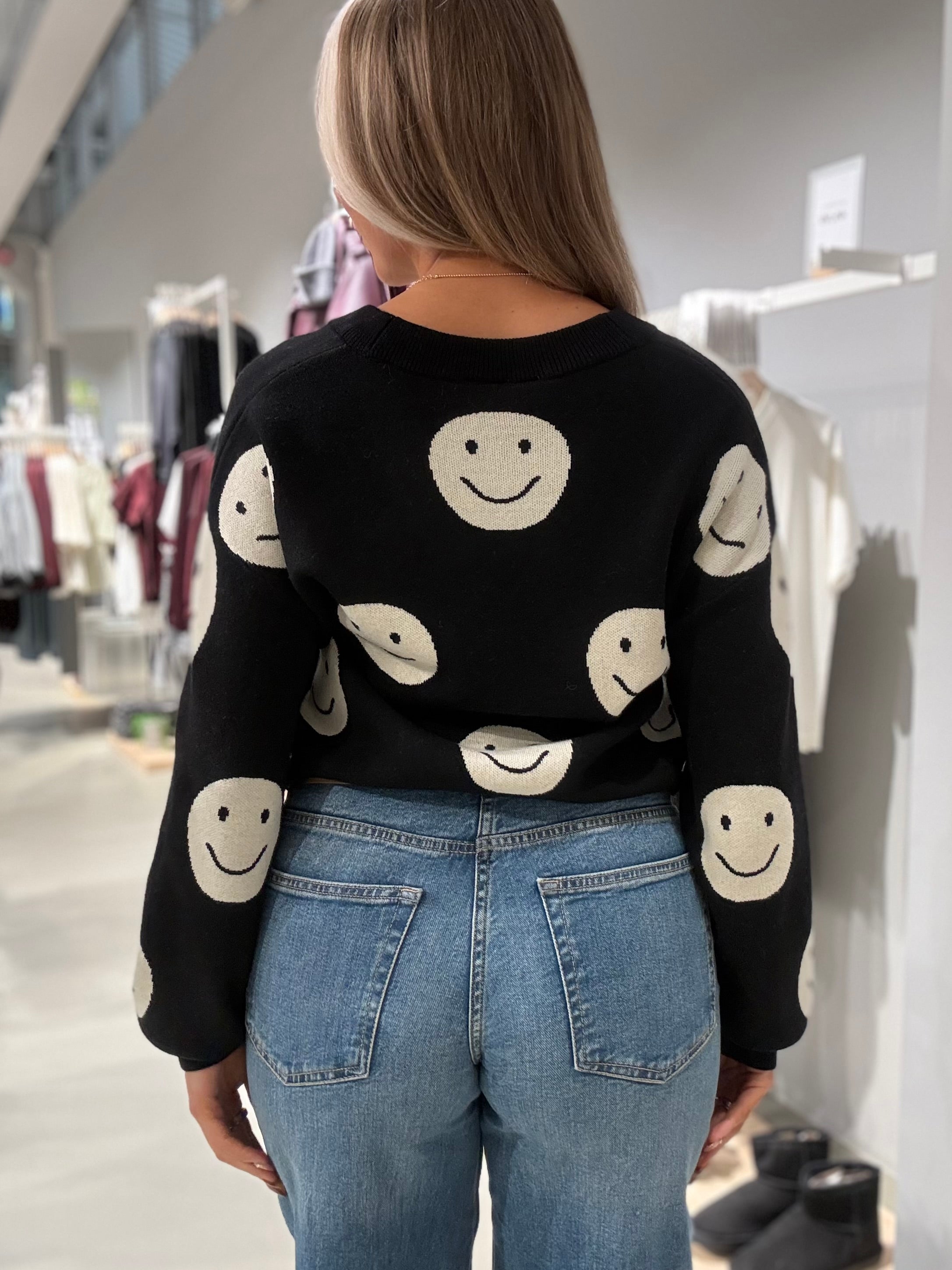 NMCHARLOTT Knitted Cardigan - Black