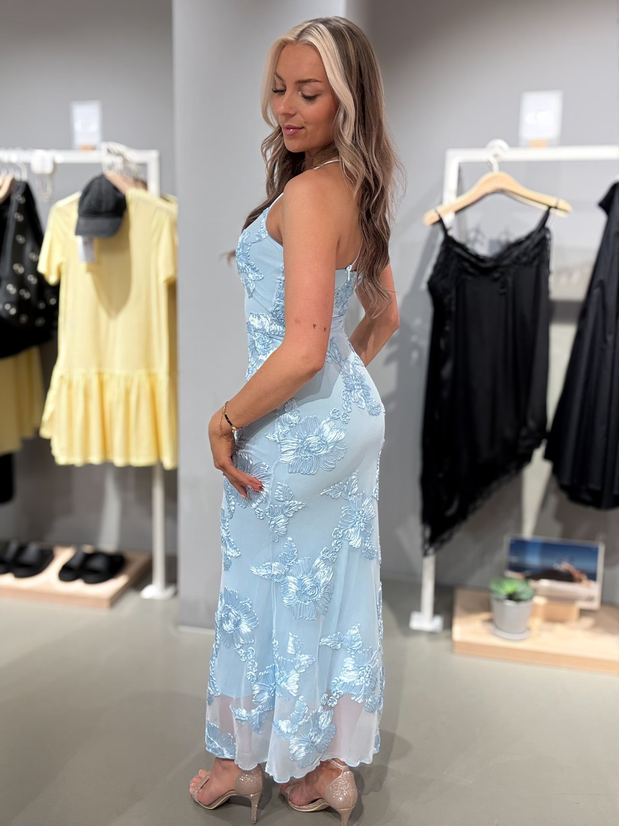 PCEVA Long Dress - Cashmere Blue