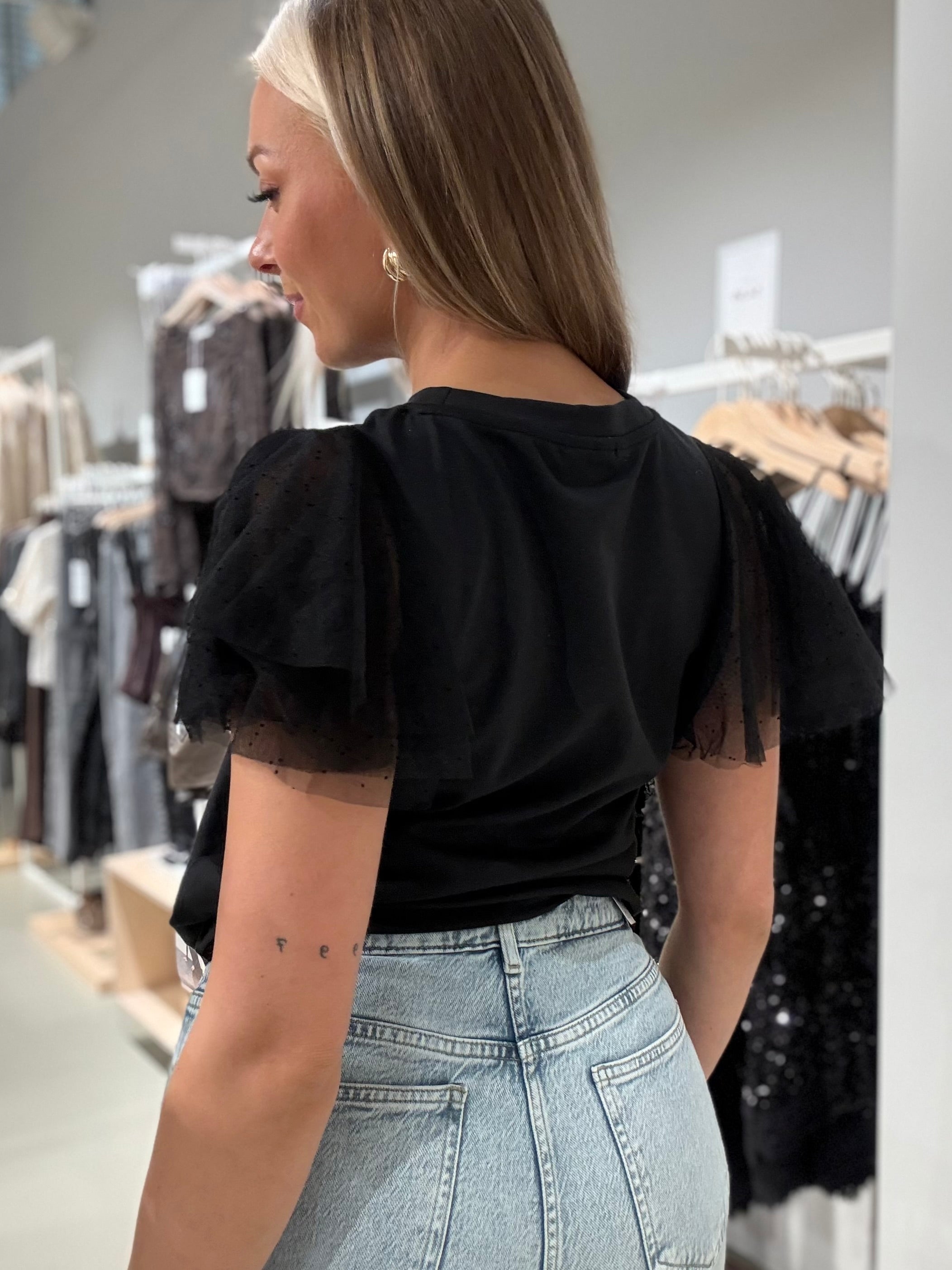PCESTELLE T-shirt - Black