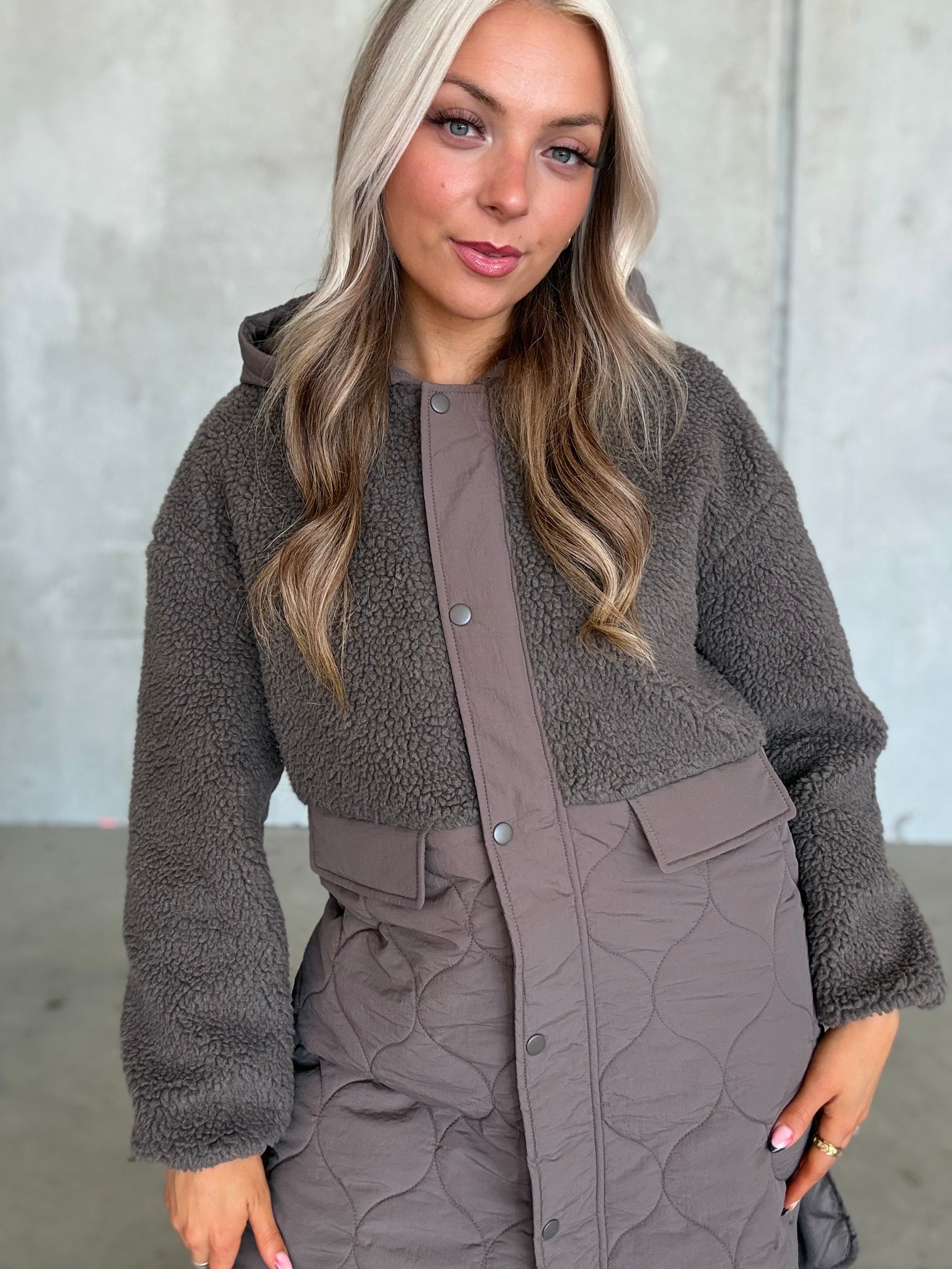 VITONE Coat - Falcon