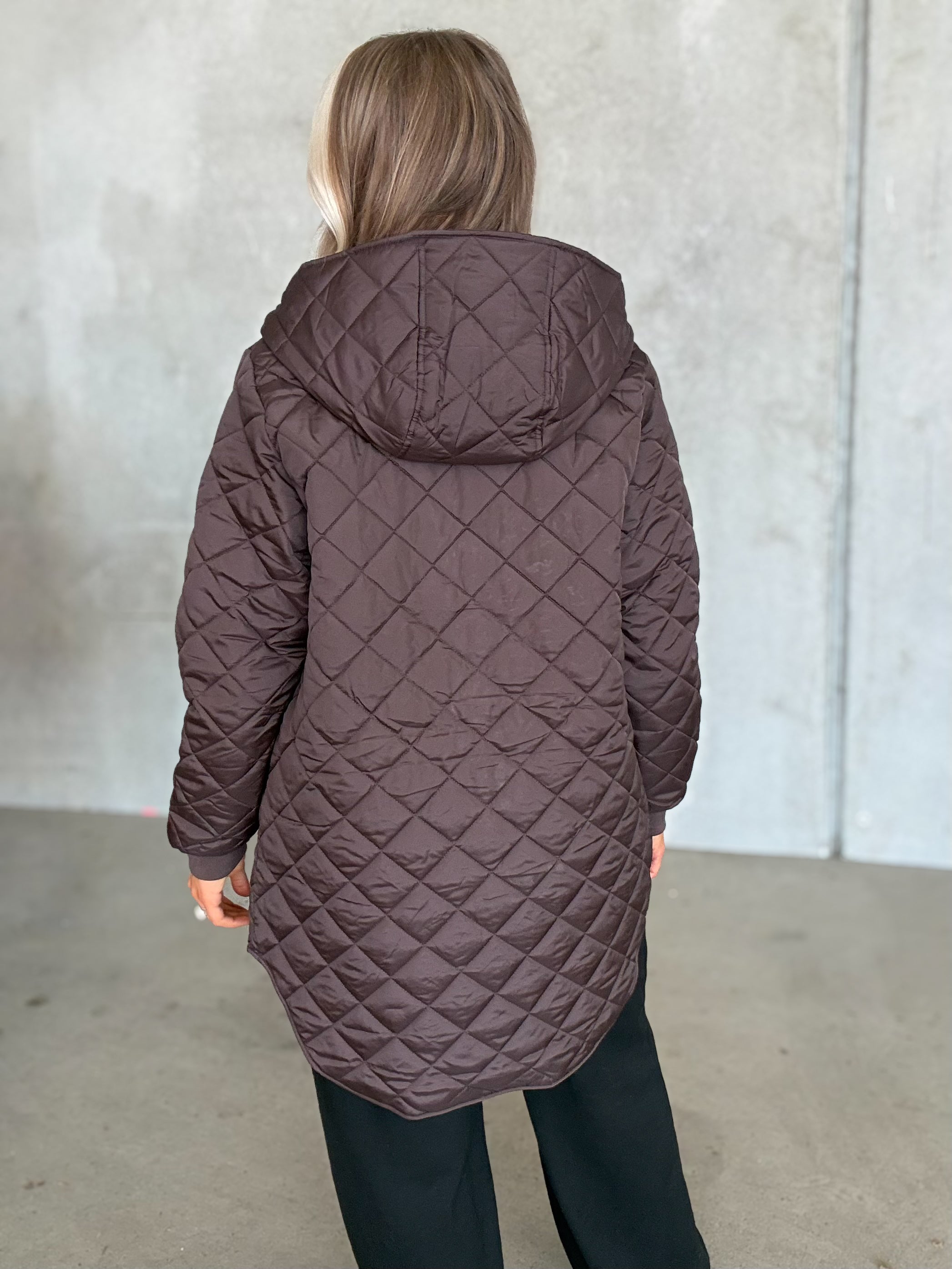 VITATE Coat - Coffee Bean