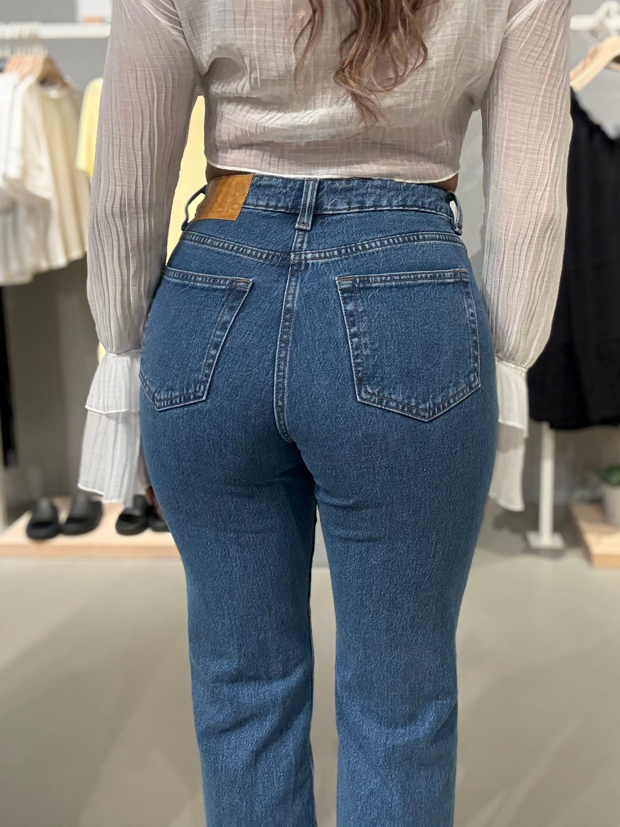 PCKYLIE Jeans - Medium Blue Denim
