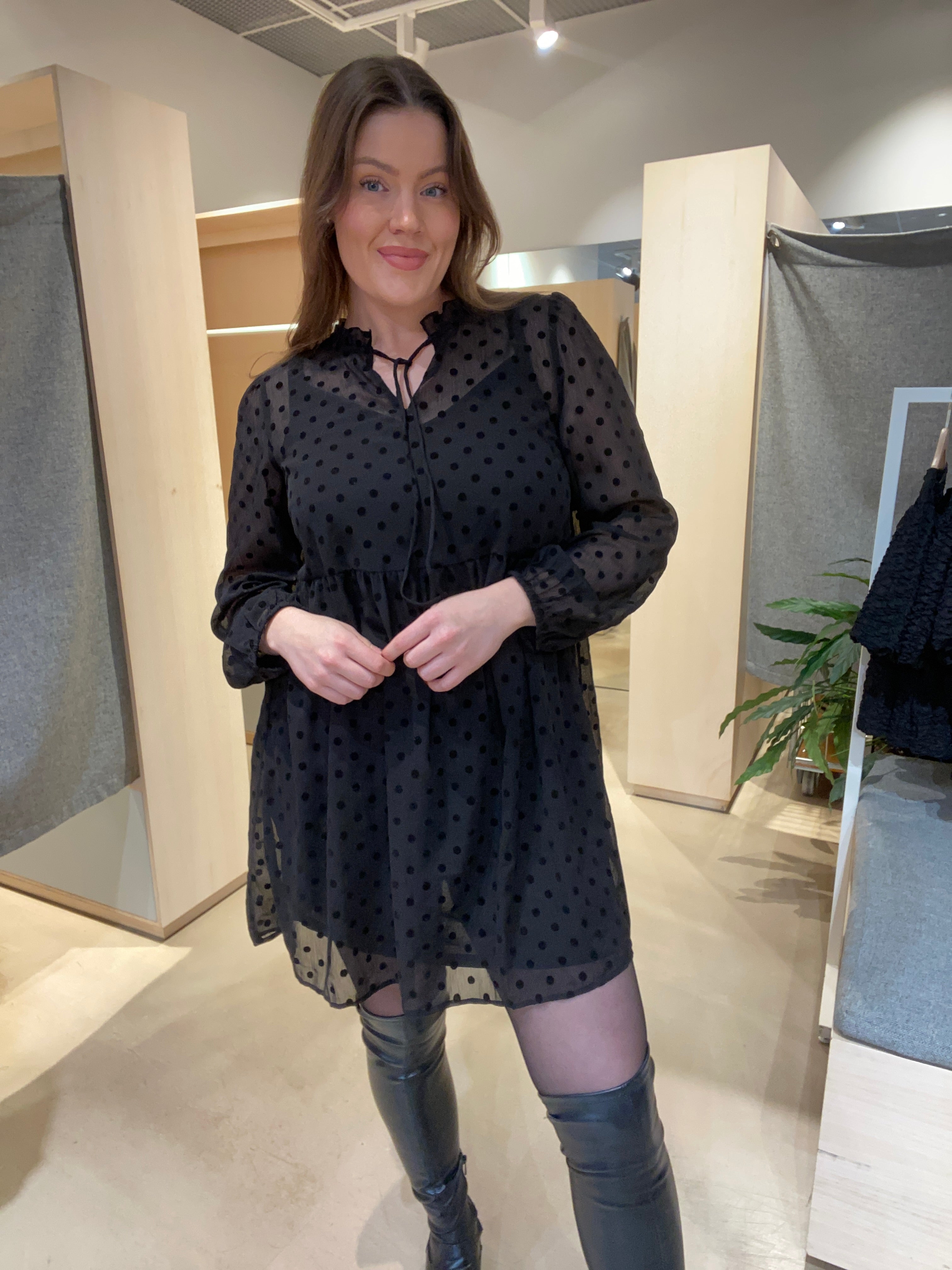 PCROBERTA Short Dress - Black