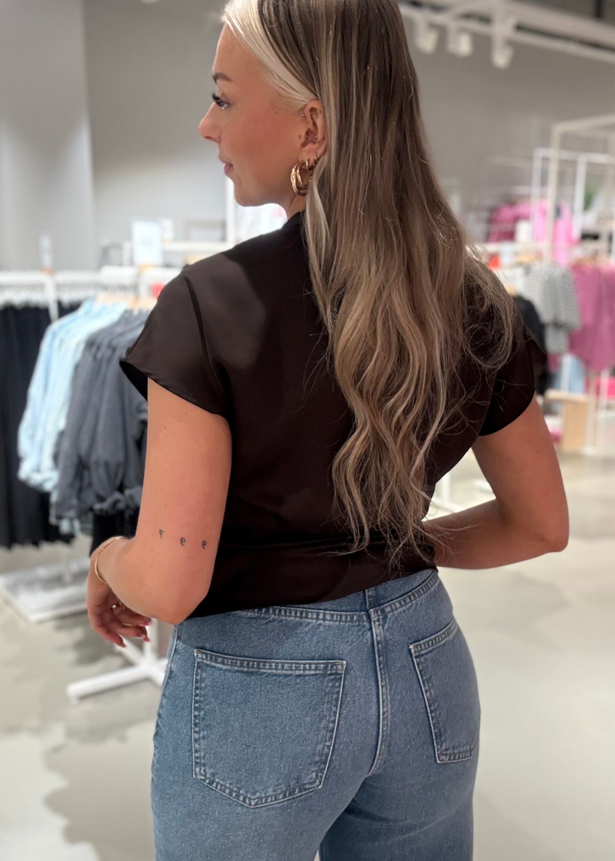 VIELLETTE Top - Coffee Bean