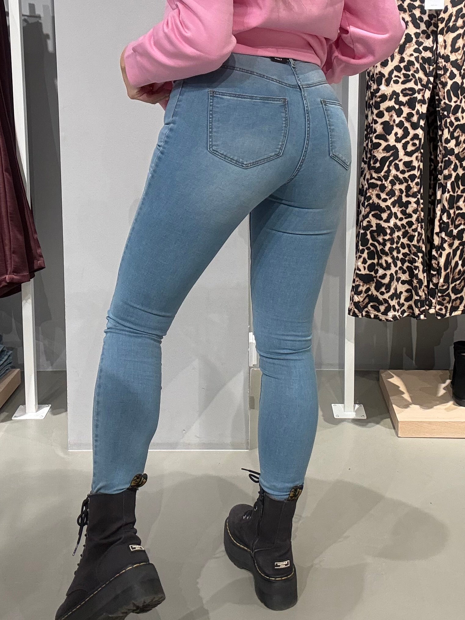 NMCALLIE Jeans - Light Blue Denim