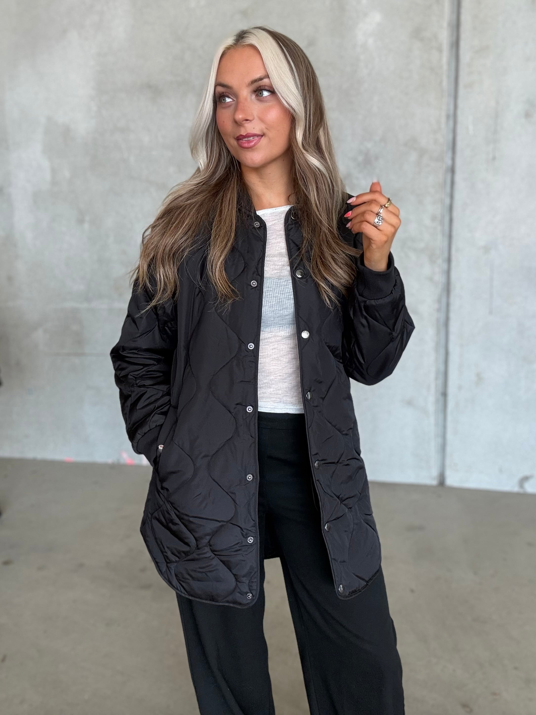 VITATE Coat - Black Beauty