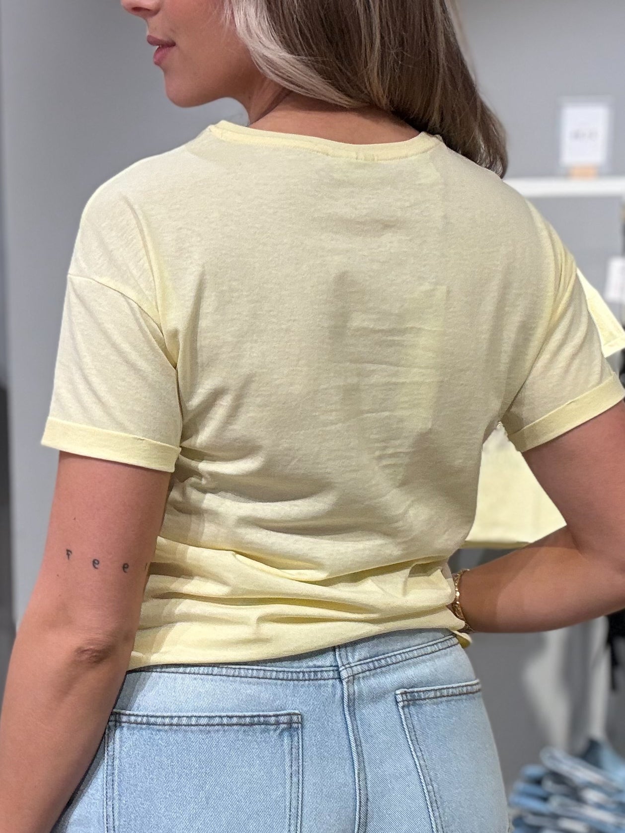 NMBRANDY Top - French Vanilla