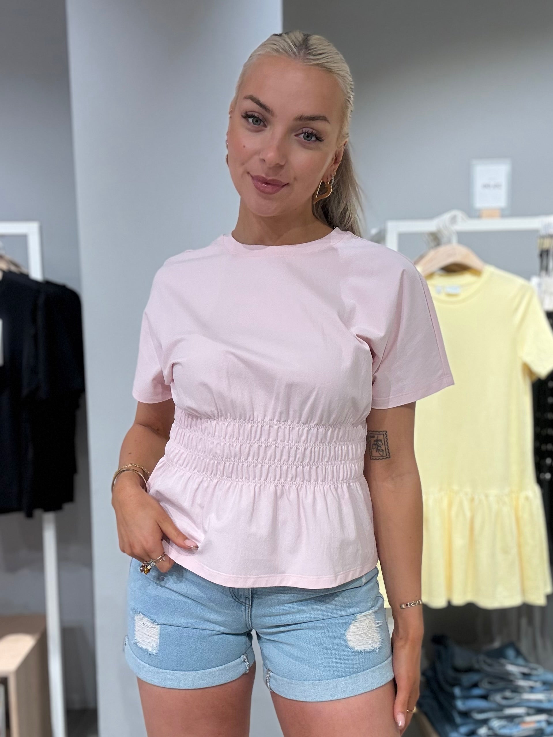 OBJSUNA Top - Pale Lilac