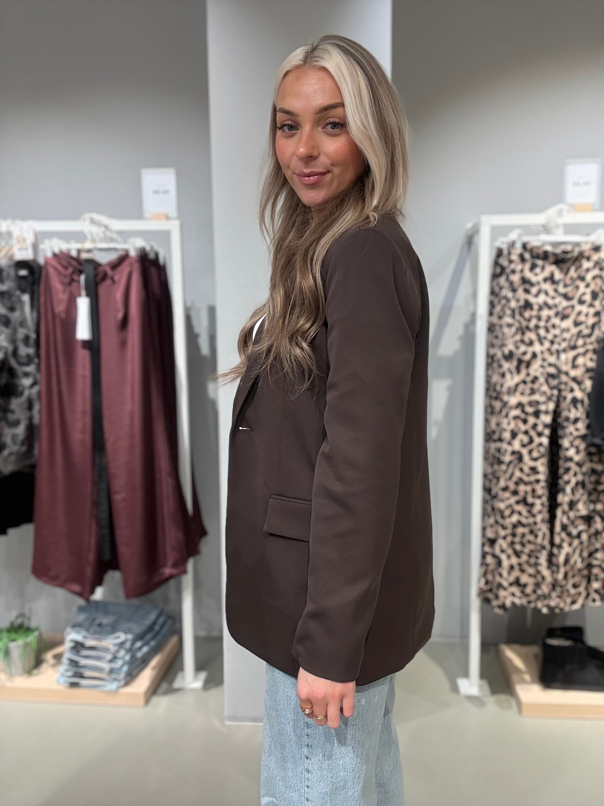 VIMOREJA Blazer - Coffee Bean