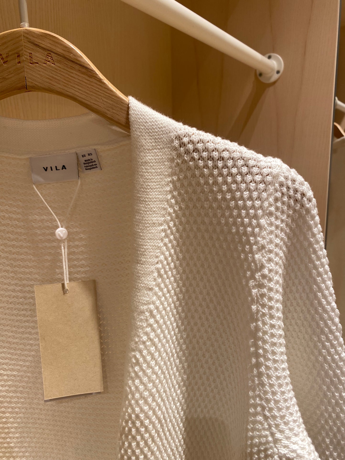 VIDALO Cardigan - White Alyssum