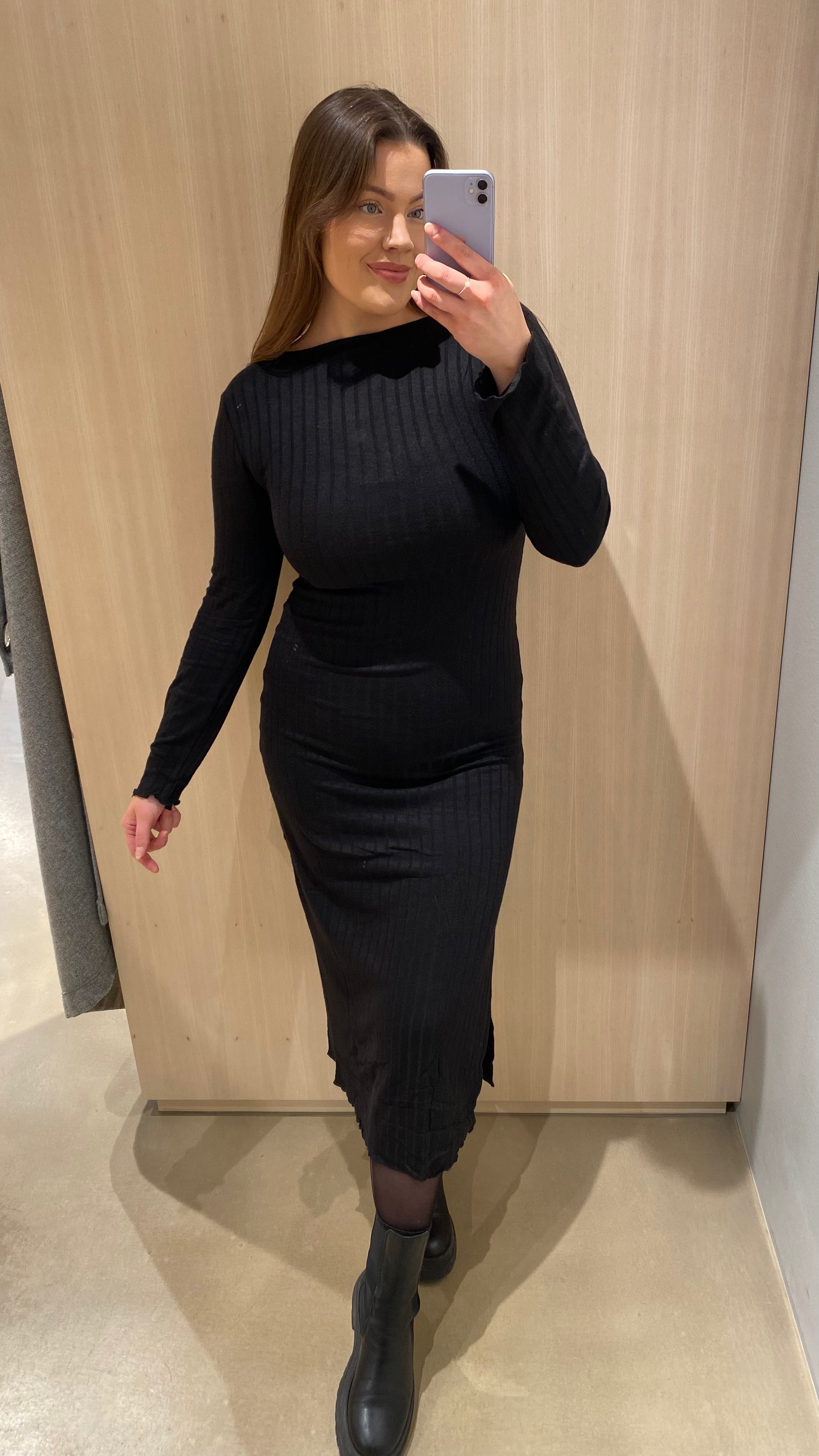 PCIRIS Long Dress - Black