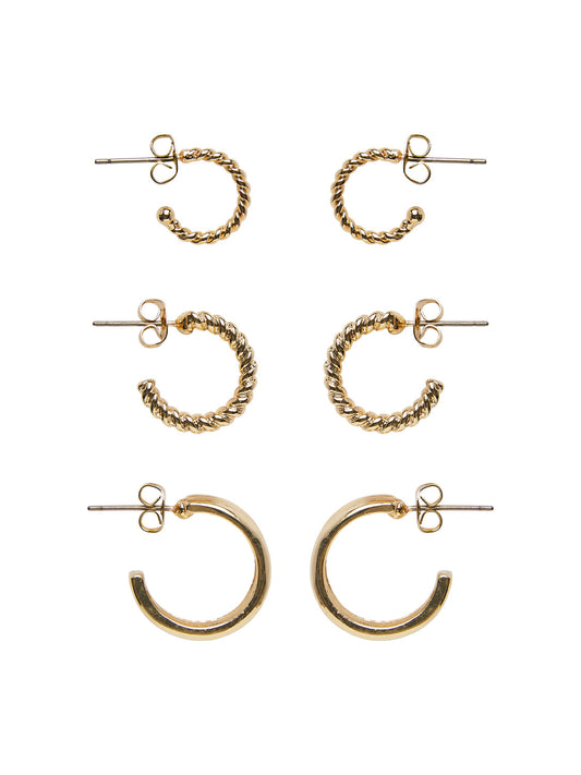 PCMENIDJA Earrings - Gold Colour