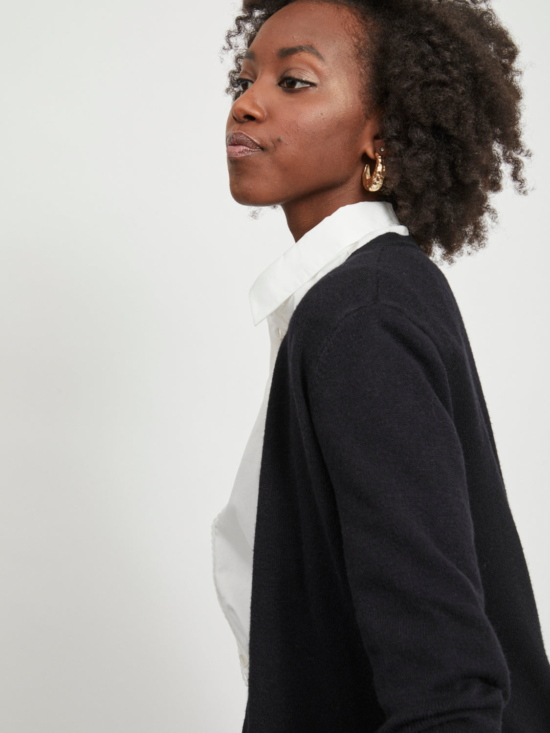 VIRIL Cardigan - black