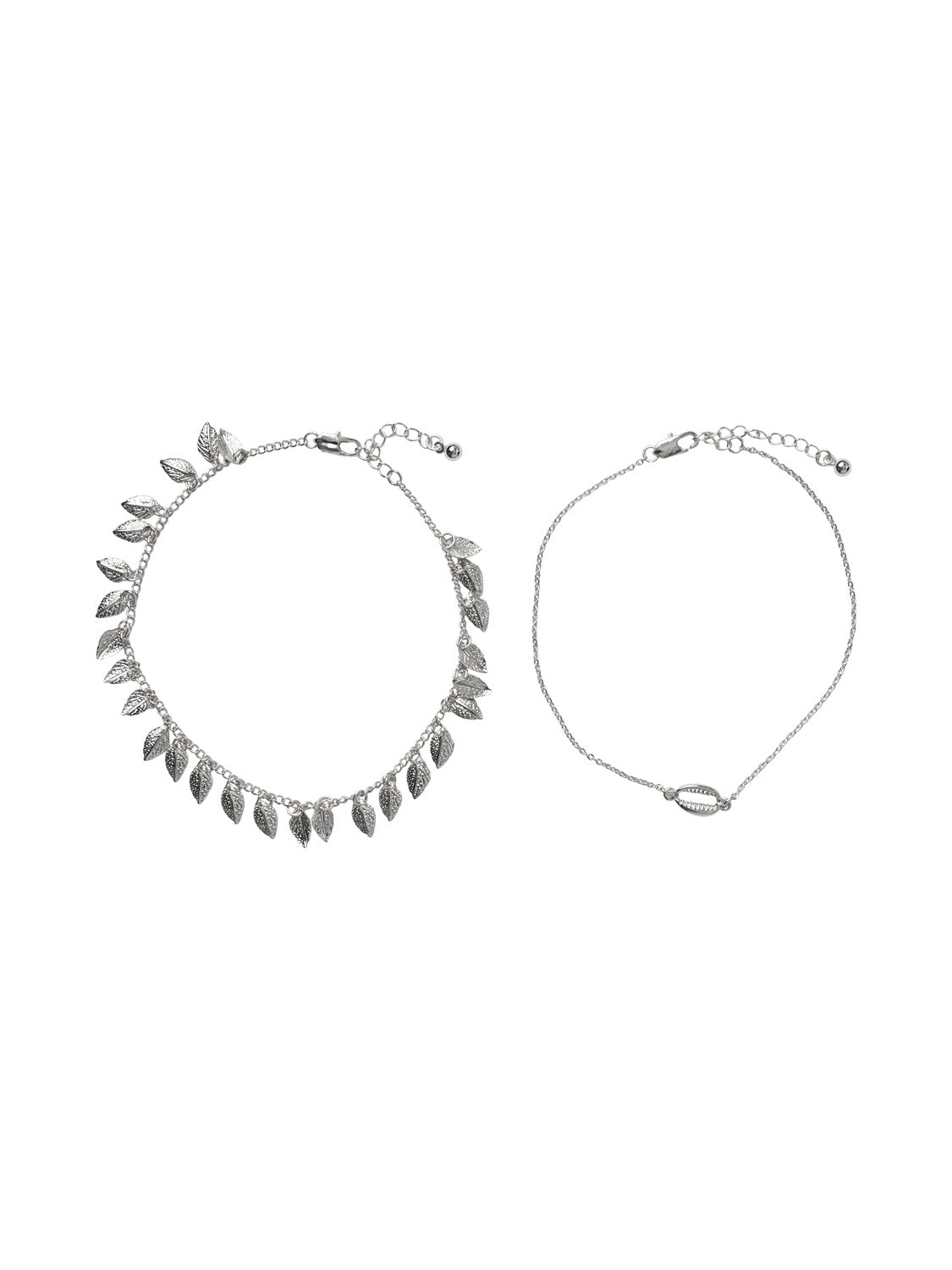 PCBECCA Bracelets - Silver Colour