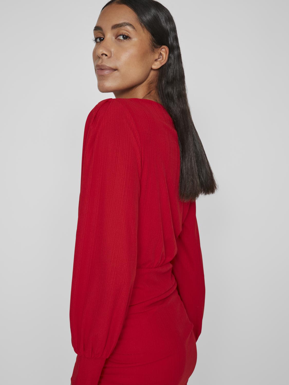 VIPARTINA Dress - Equestrian Red