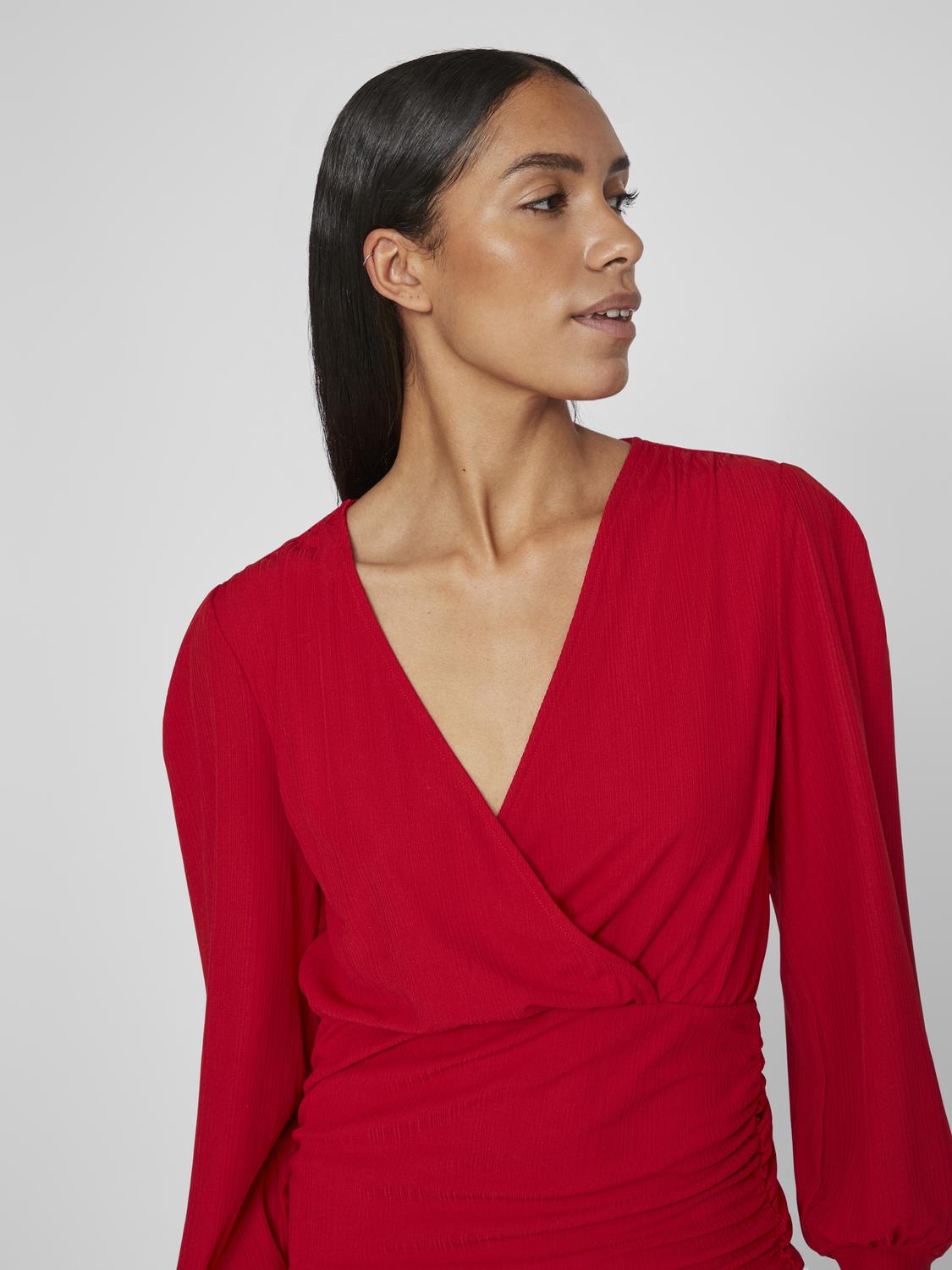 VIPARTINA Dress - Equestrian Red