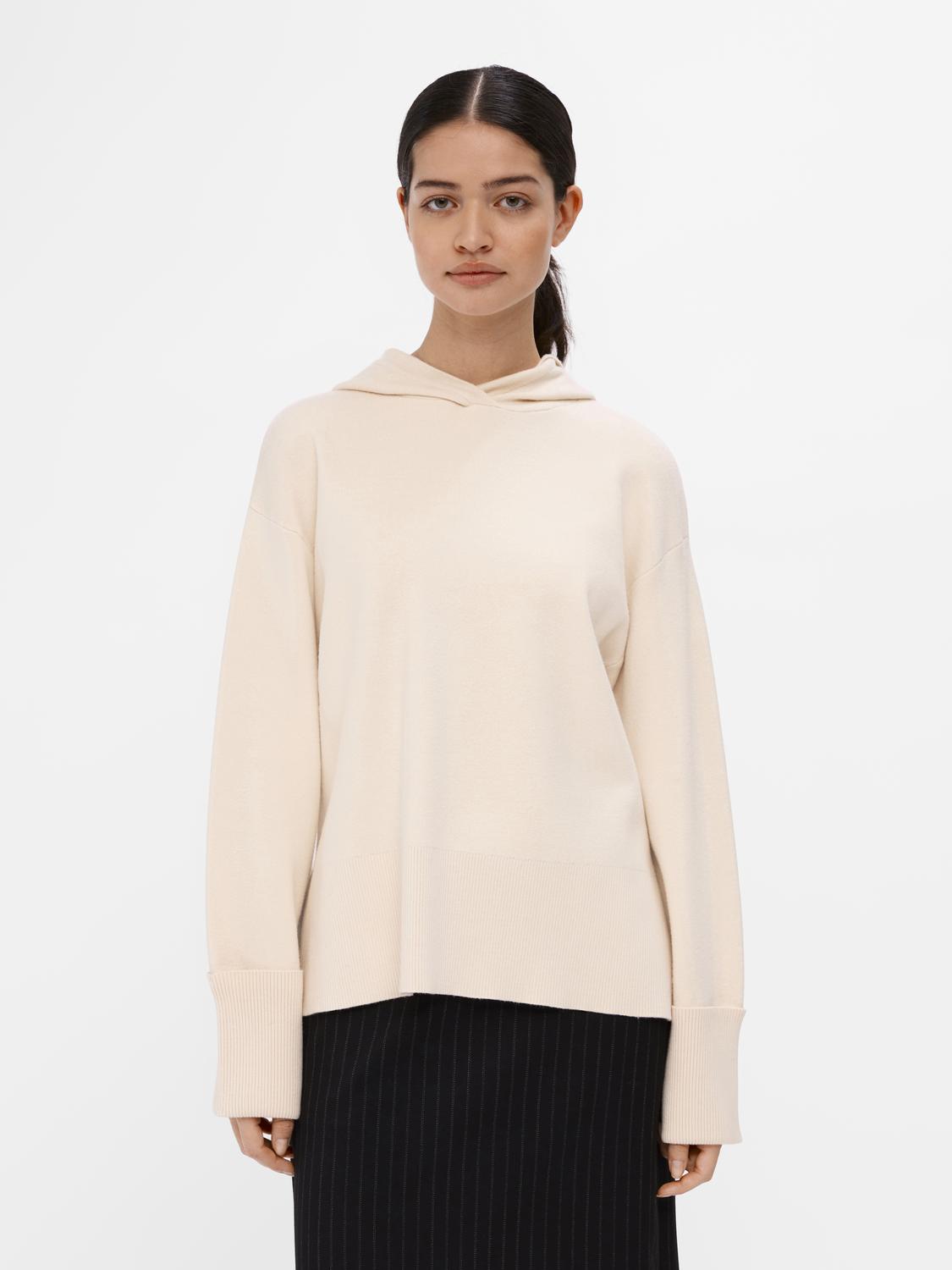 OBJCARDI Pullover - Sandshell