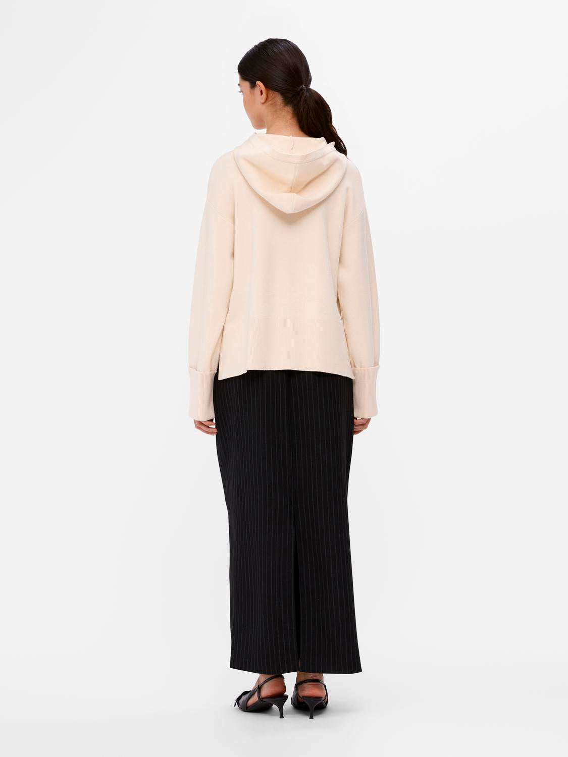 OBJCARDI Pullover - Sandshell