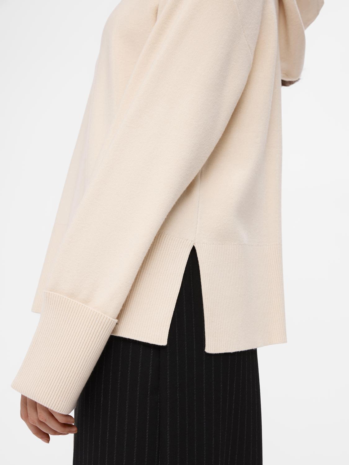 OBJCARDI Pullover - Sandshell