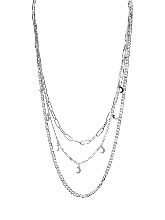 PCMOUSIE Necklace - Silver Colour