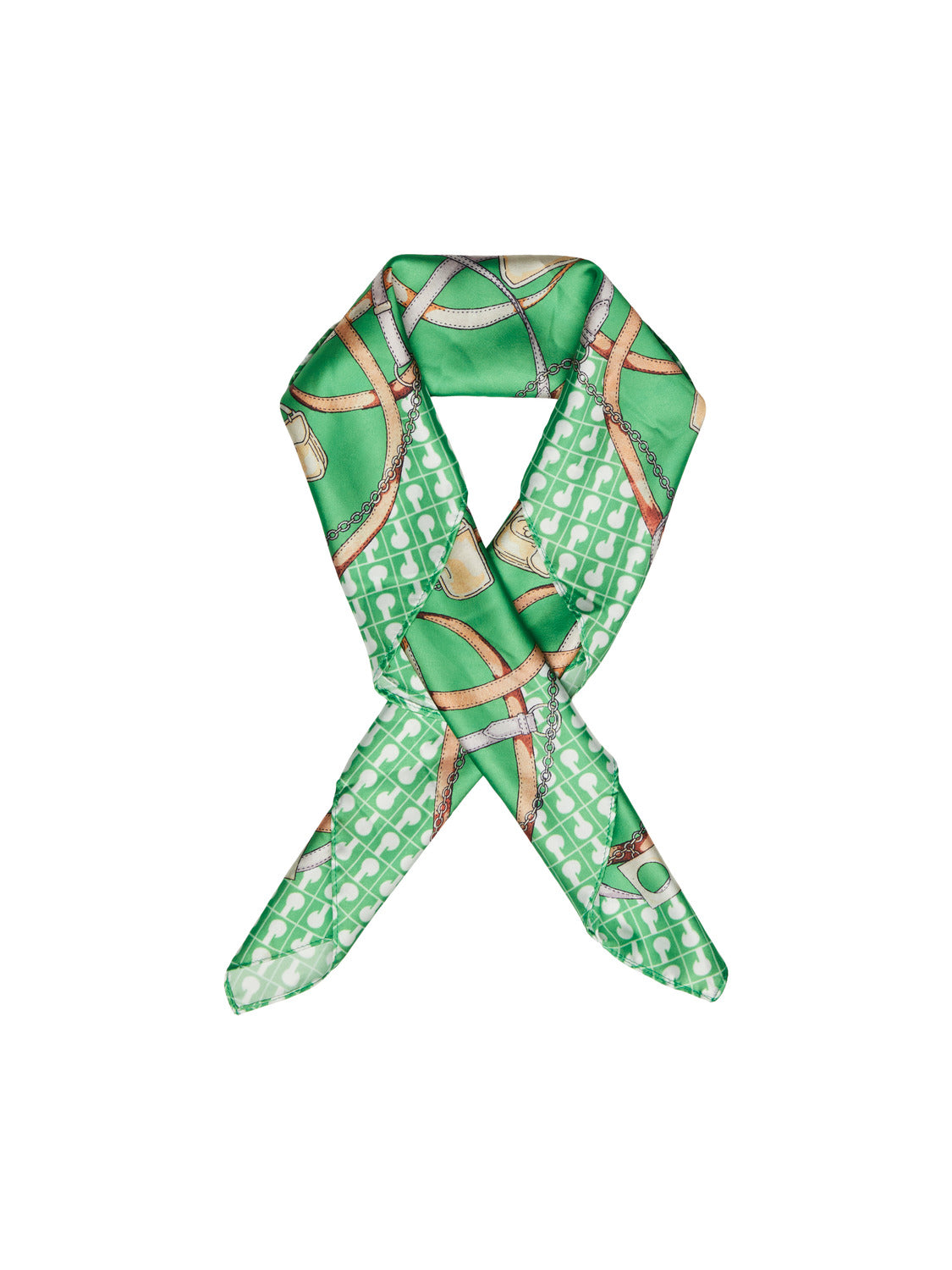 PCLAKKE Scarf - Poison Green
