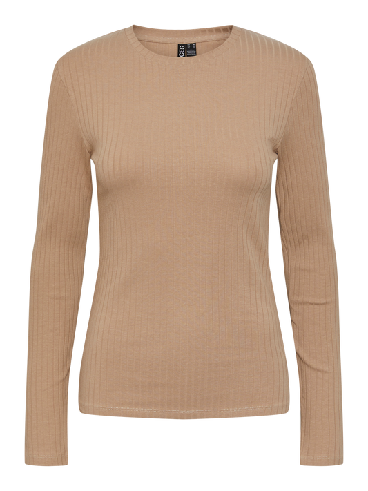 PCSAFI T-Shirts & Tops - Silver Mink