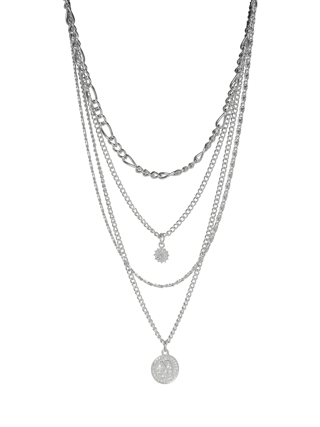 PCMARINA Necklace - Silver Colour